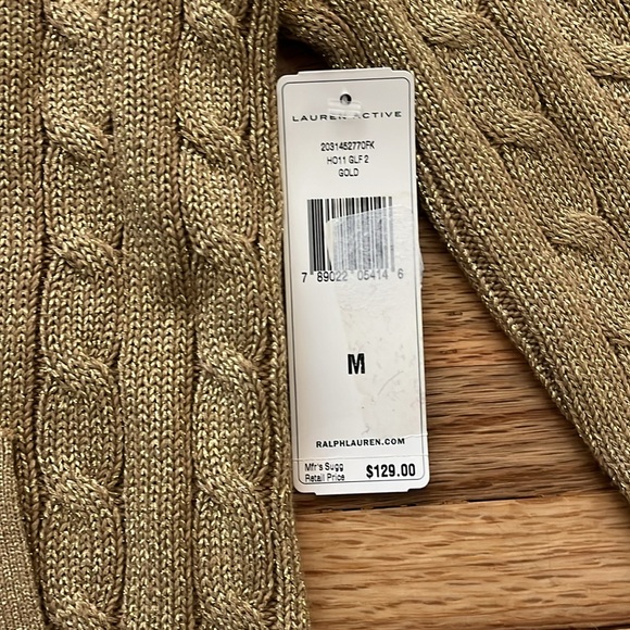 NWT Ralph Lauren Active Golf Sweater - Picture 2 of 7